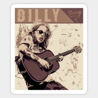 Billy Strings // Brown Vintage  // Country Magnet